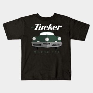 1948 Tucker Car Preston Tucker Green Kids T-Shirt